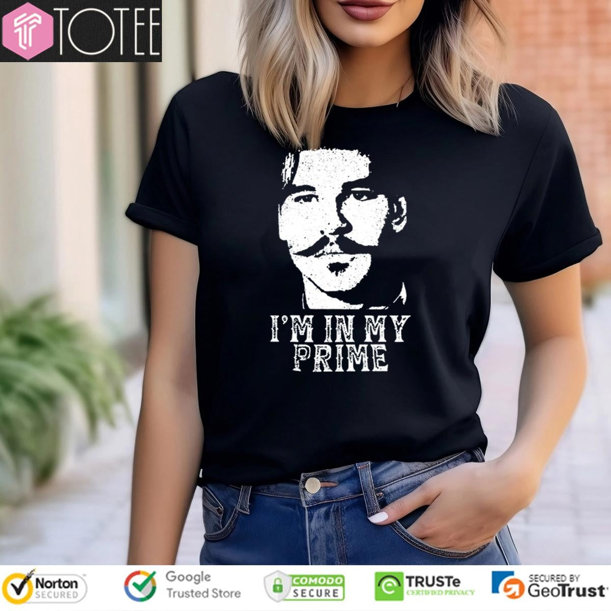 Tombstone Doc Holiday Not Me Im In My Prime T-shirt