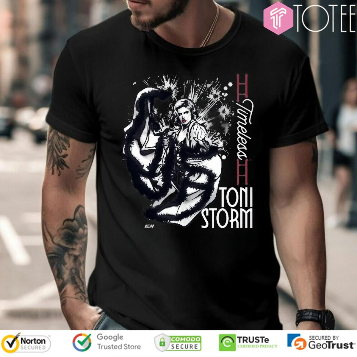 Toni Storm Series Aew Graphic T-shirt