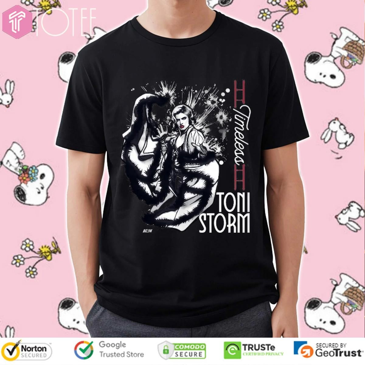 Toni Storm Series Aew Graphic T-shirt