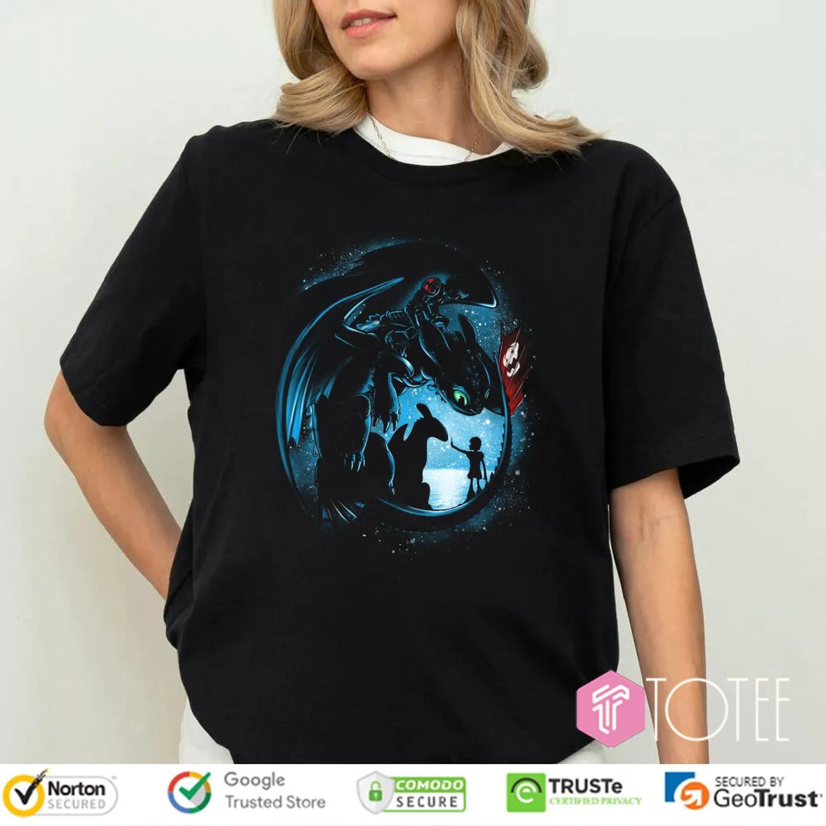 Toothless And Hiccup Yesterday And Tomorrow T-shirt