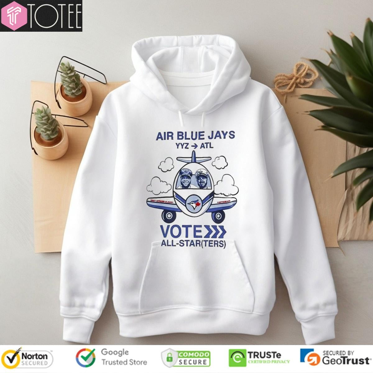 Toronto Blue Jays Vladdy And Kirky Air Blue Jays Yyz Atl Vote All Starters T-shirt