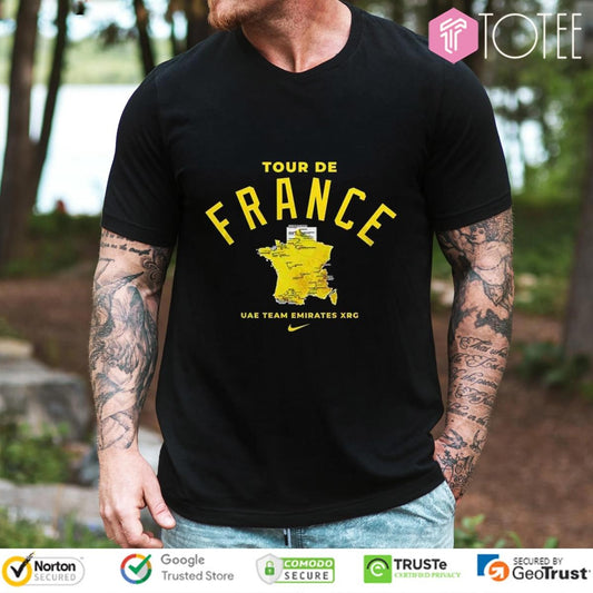Tour De France Uae Team Emirates Xrg 2025 T-shirt