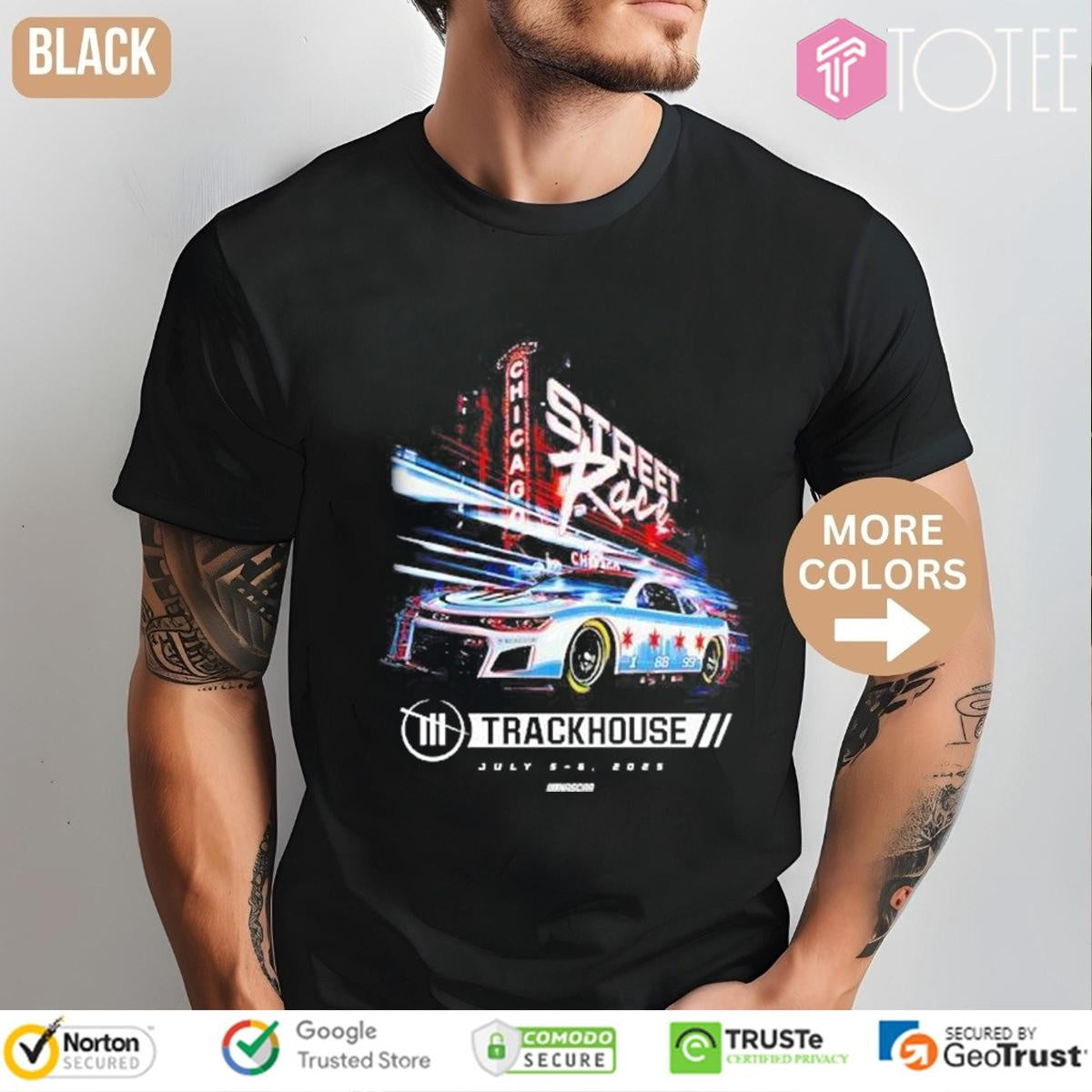 Trackhouse Racing Chicago Street Race T-shirt