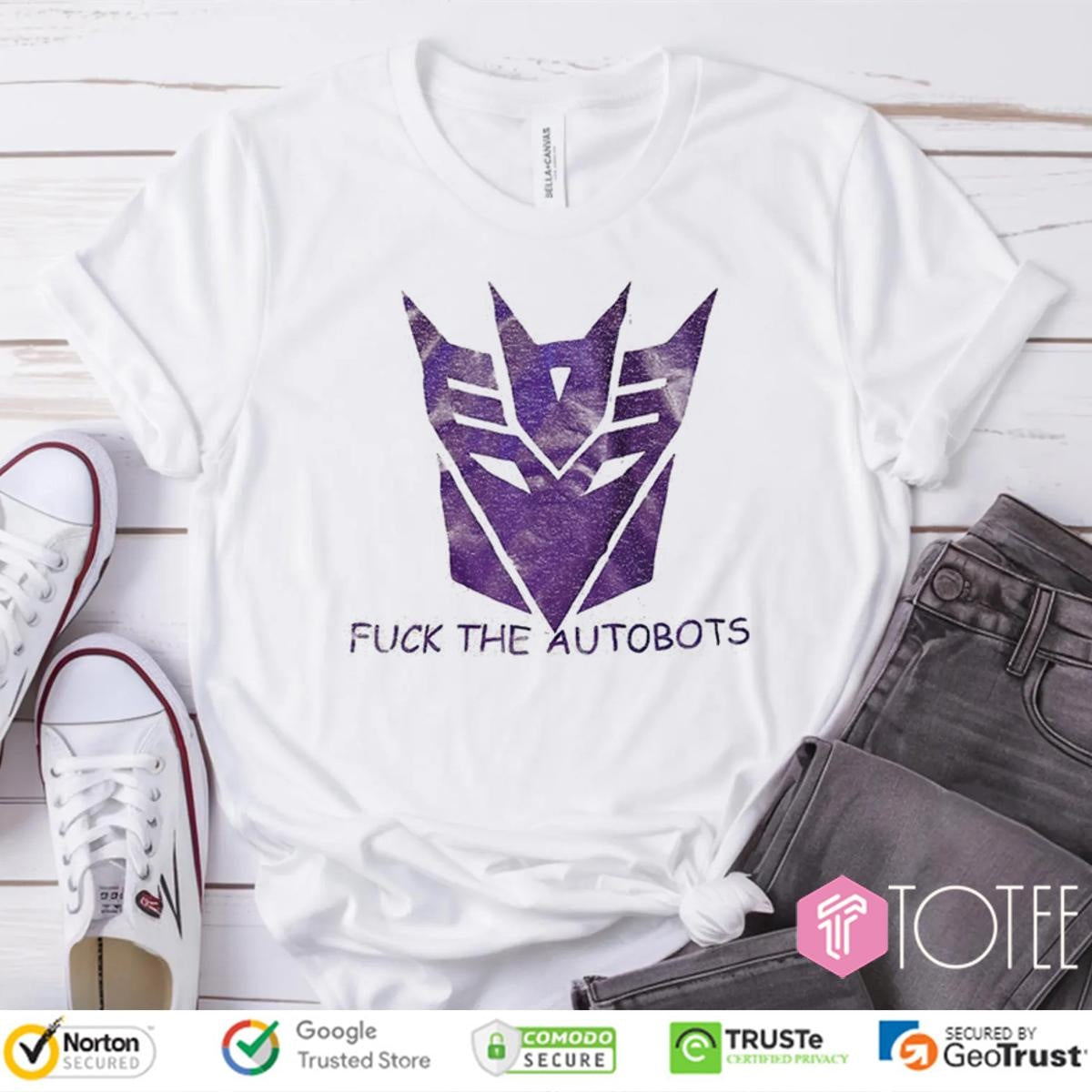 Transformers Mask Fuck The Autobots T-shirt