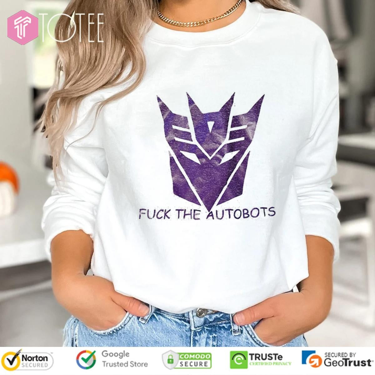 Transformers Mask Fuck The Autobots T-shirt