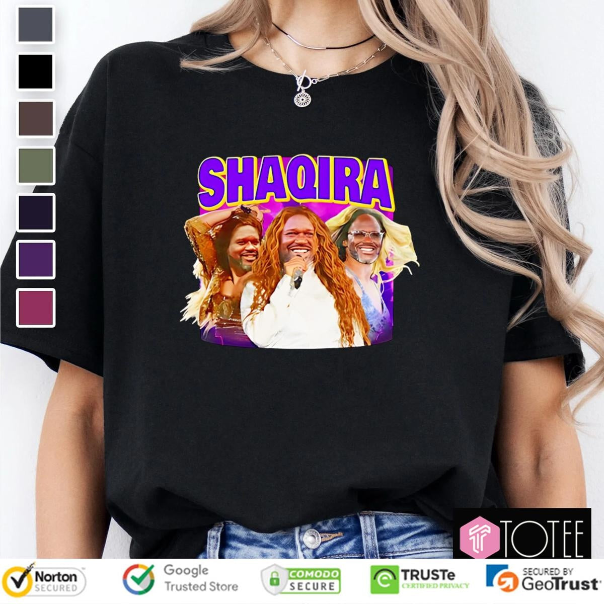 Trendfits Shaqira Graphic Vintage Bootleg T-shirt