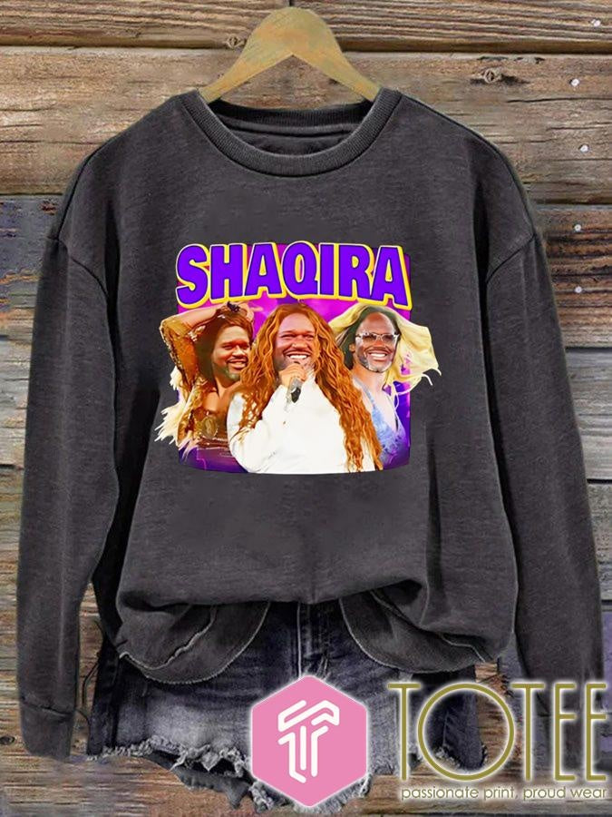 Trendfits Shaqira Graphic Vintage Bootleg T-shirt