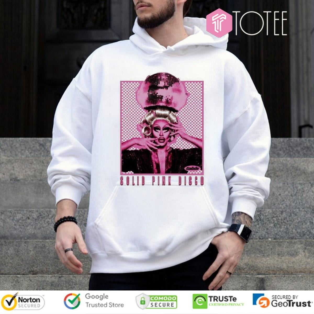 Trixie Mattel Solid Pink Disco Tour 2025 T-shirt