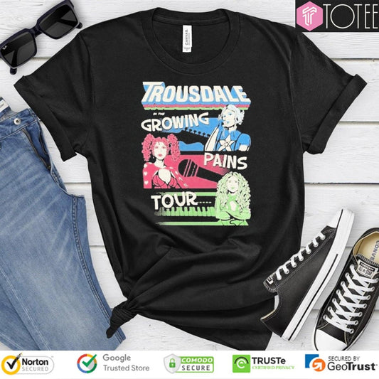 Trousdale On The Growing Pains 2025 Tour T-shirt