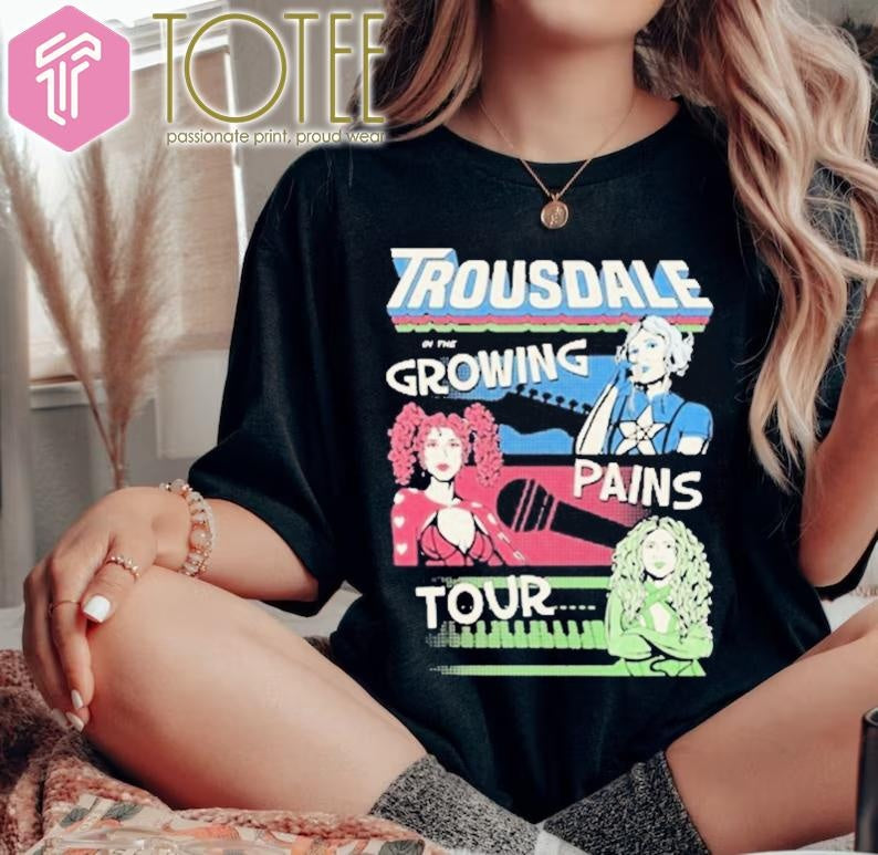 Trousdale On The Growing Pains 2025 Tour T-shirt