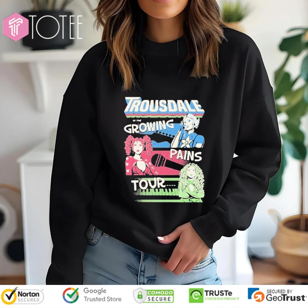 Trousdale On The Growing Pains 2025 Tour T-shirt