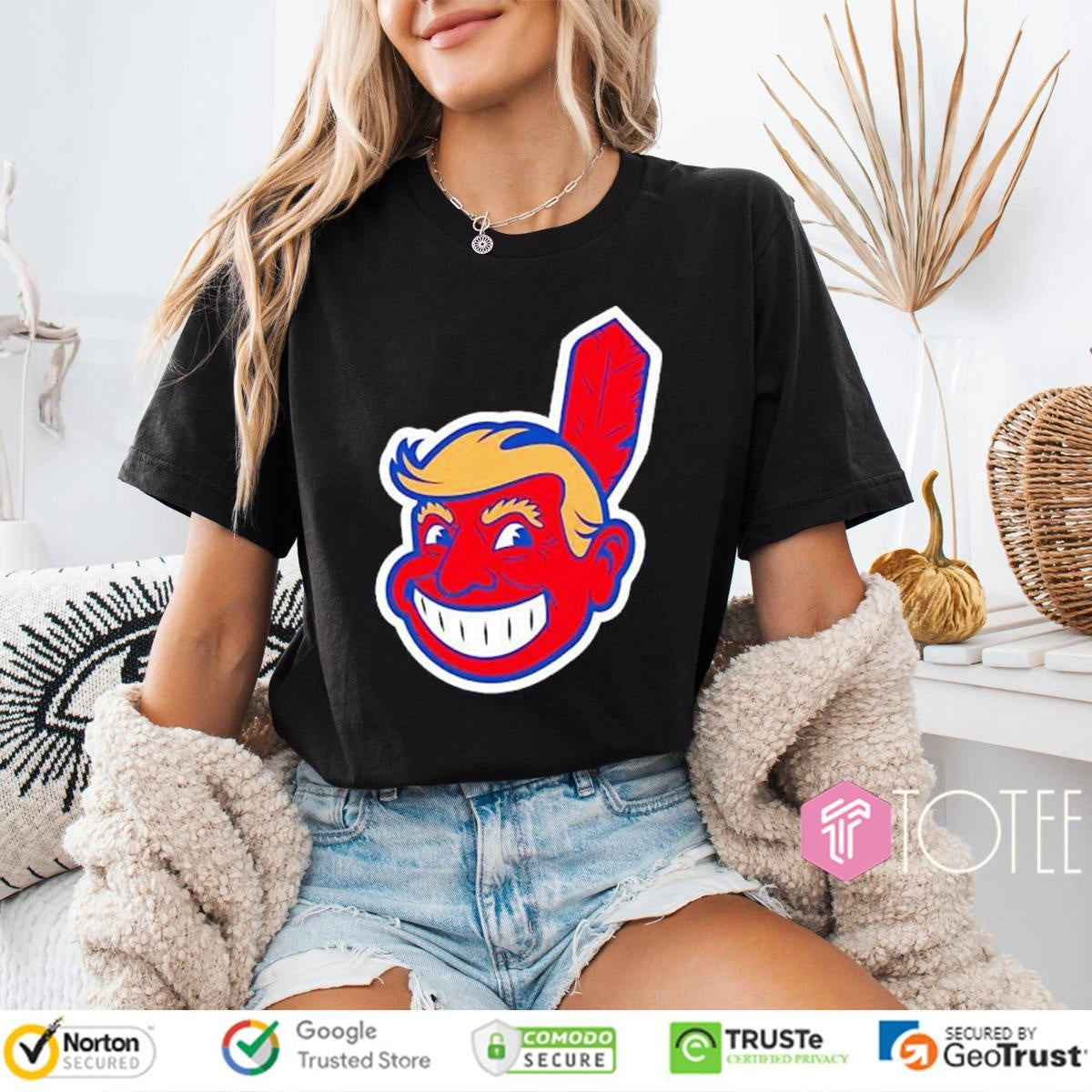 Trump Chief Wahoo Make Indians Great Again T-shirt