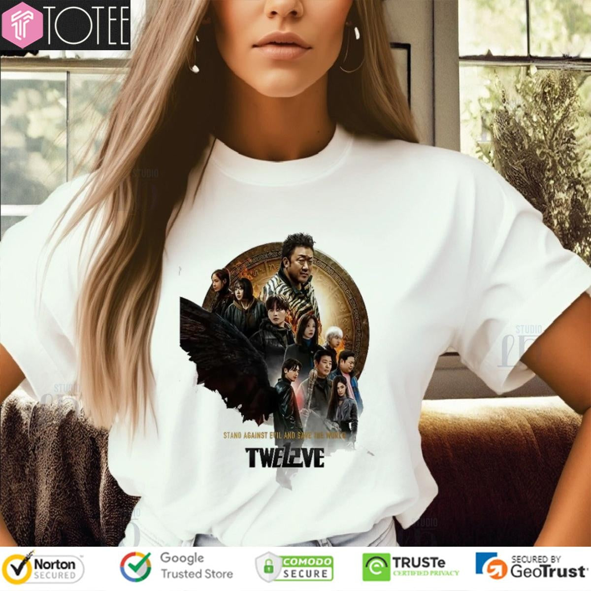 Twelve Stand Against Evil And Save The World T-shirt