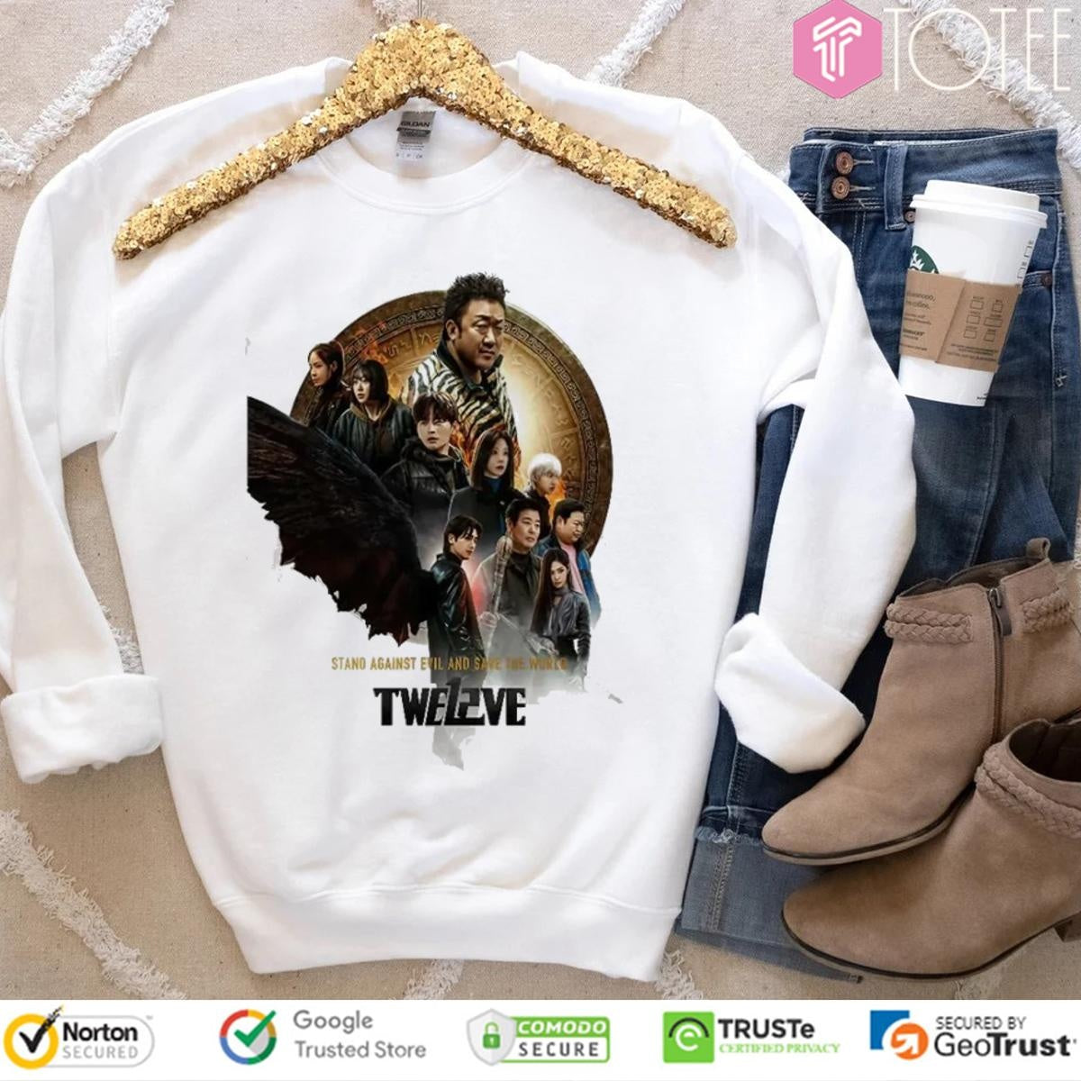 Twelve Stand Against Evil And Save The World T-shirt