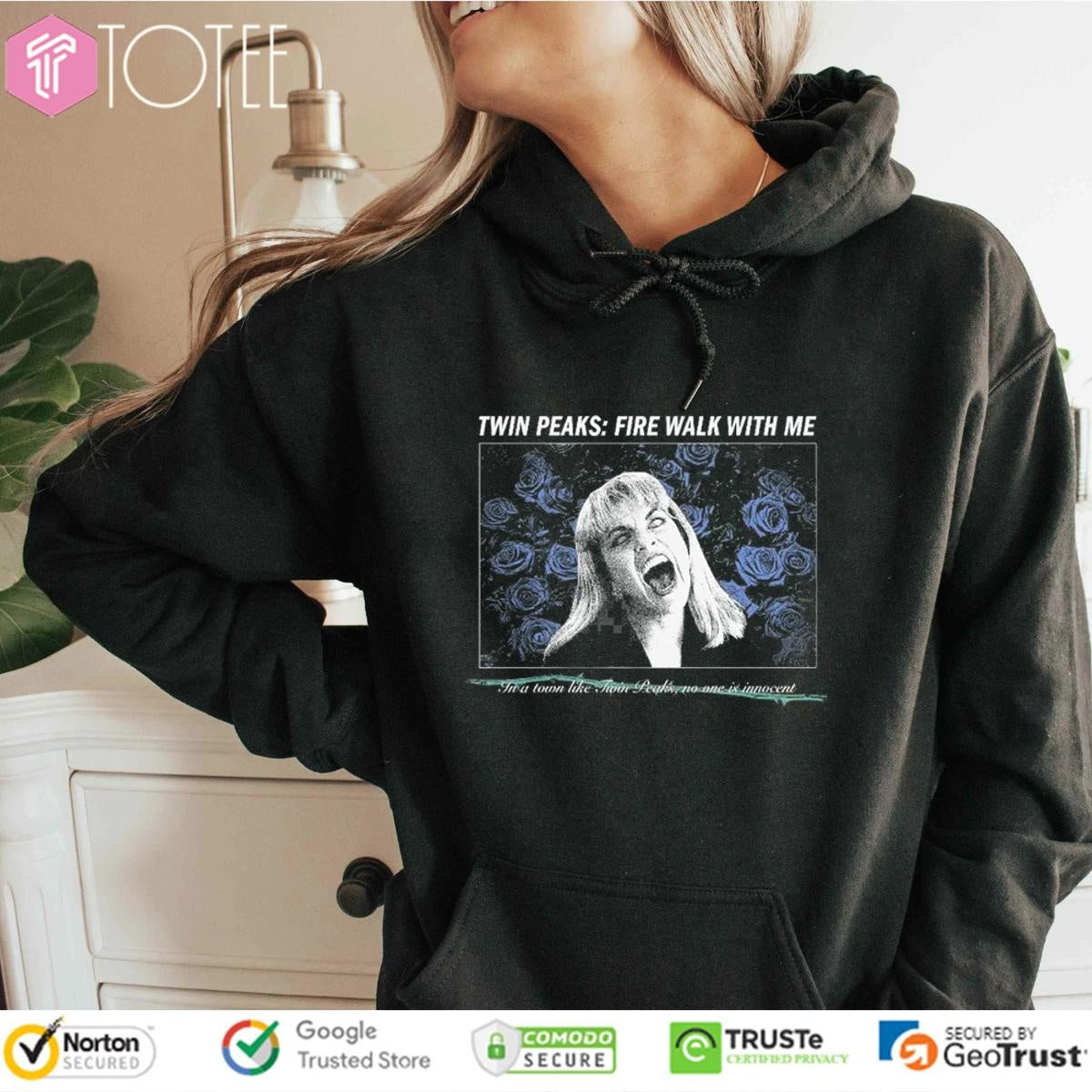 Twin Peaks Fire Walk With Me In A Town Like Twin Peaks No One Is Innocent T-shirt