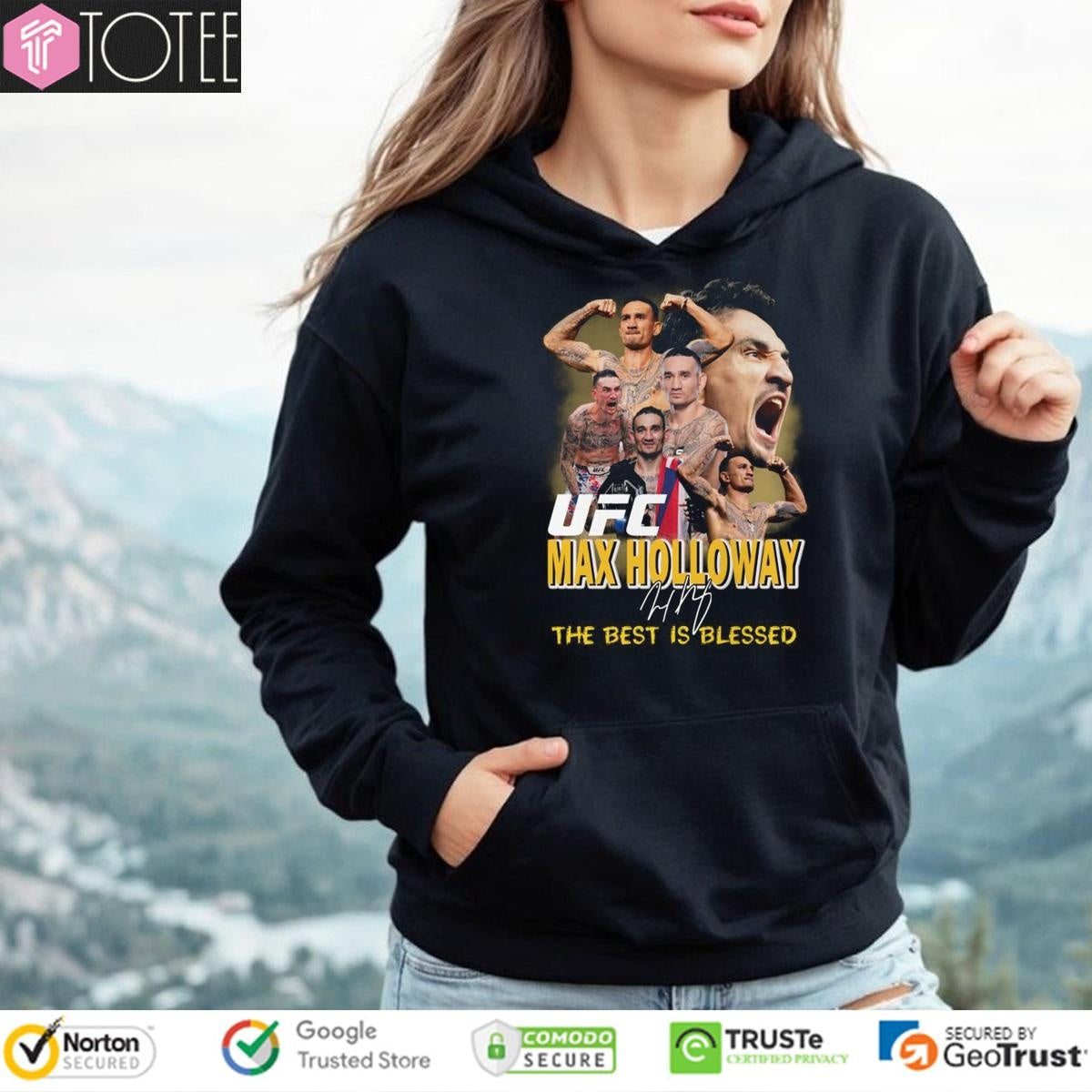 Ufc Max Holloway The Best Is Blessed Signature T-shirt