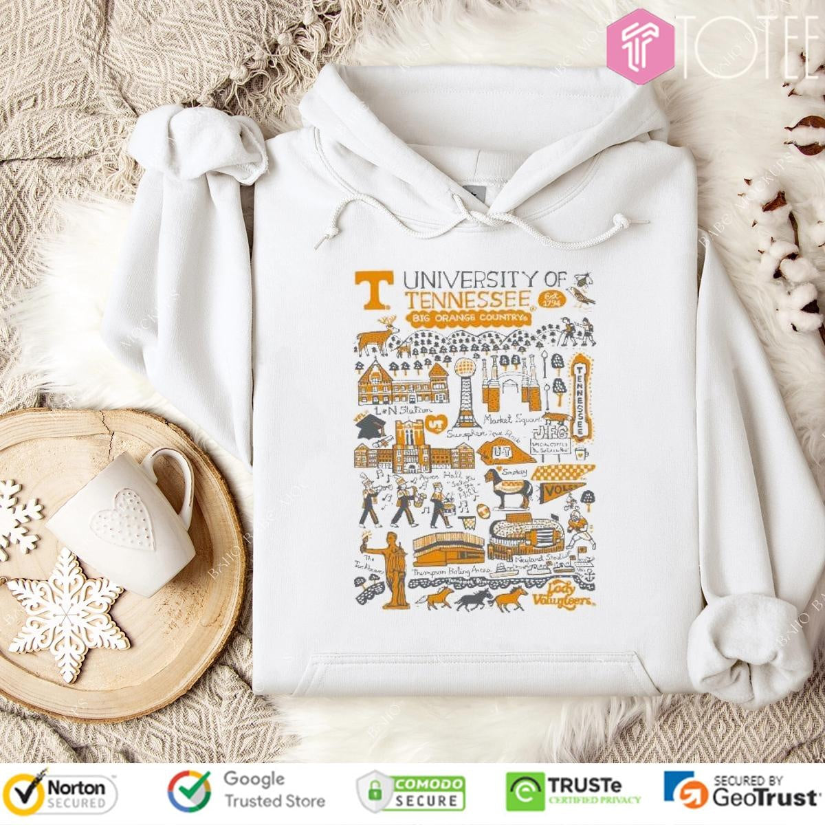 University Of Tennessee Art Illustration T-shirt