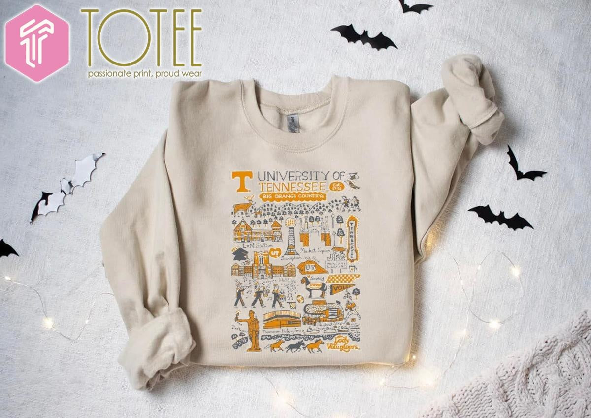University Of Tennessee Art Illustration T-shirt