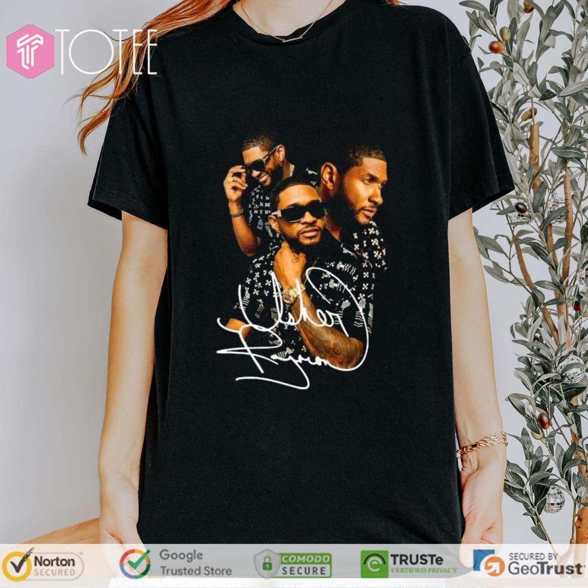 Usher Past Present Future Signature T-shirt