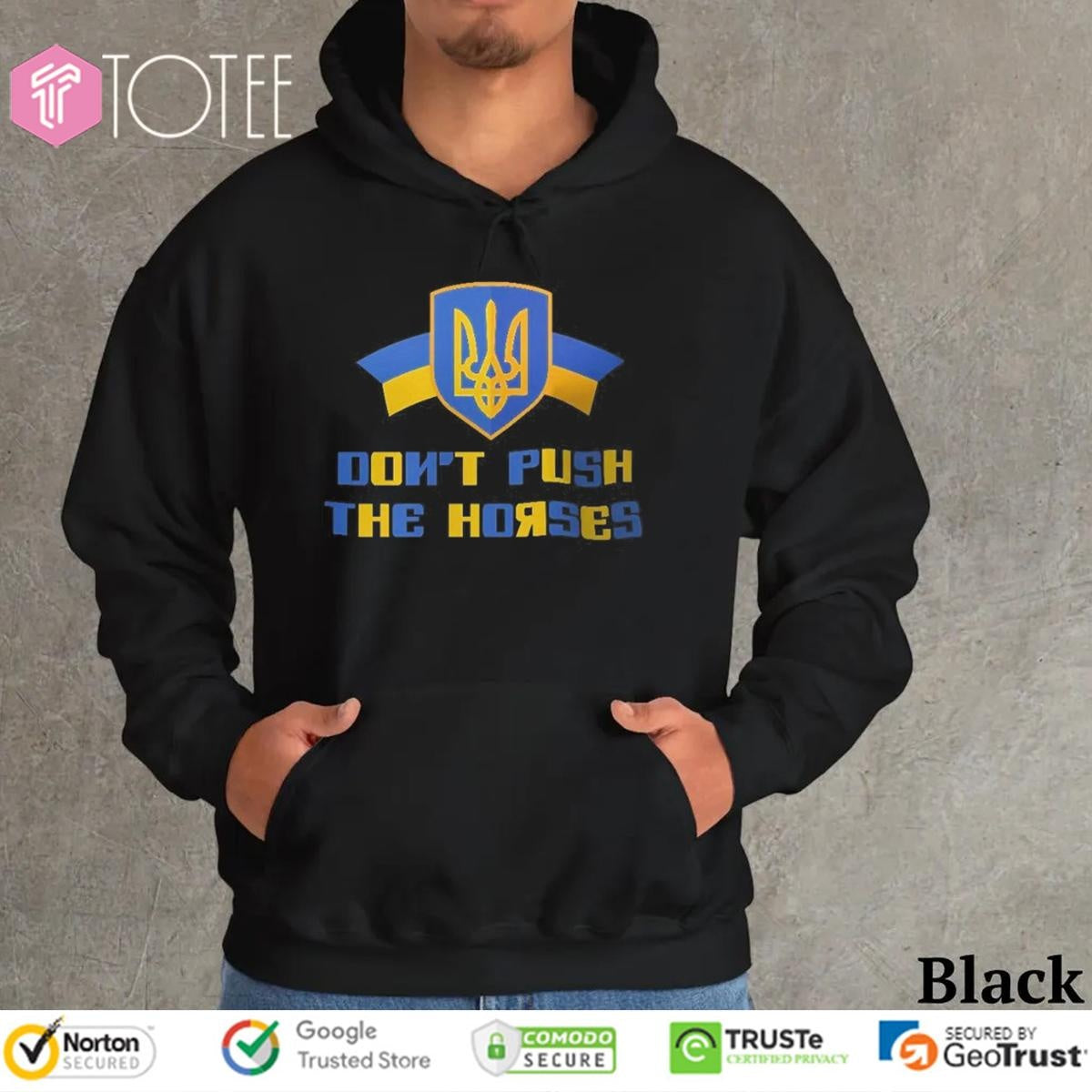 Usyk Dont Push The Horses Support Ukraine T-shirt