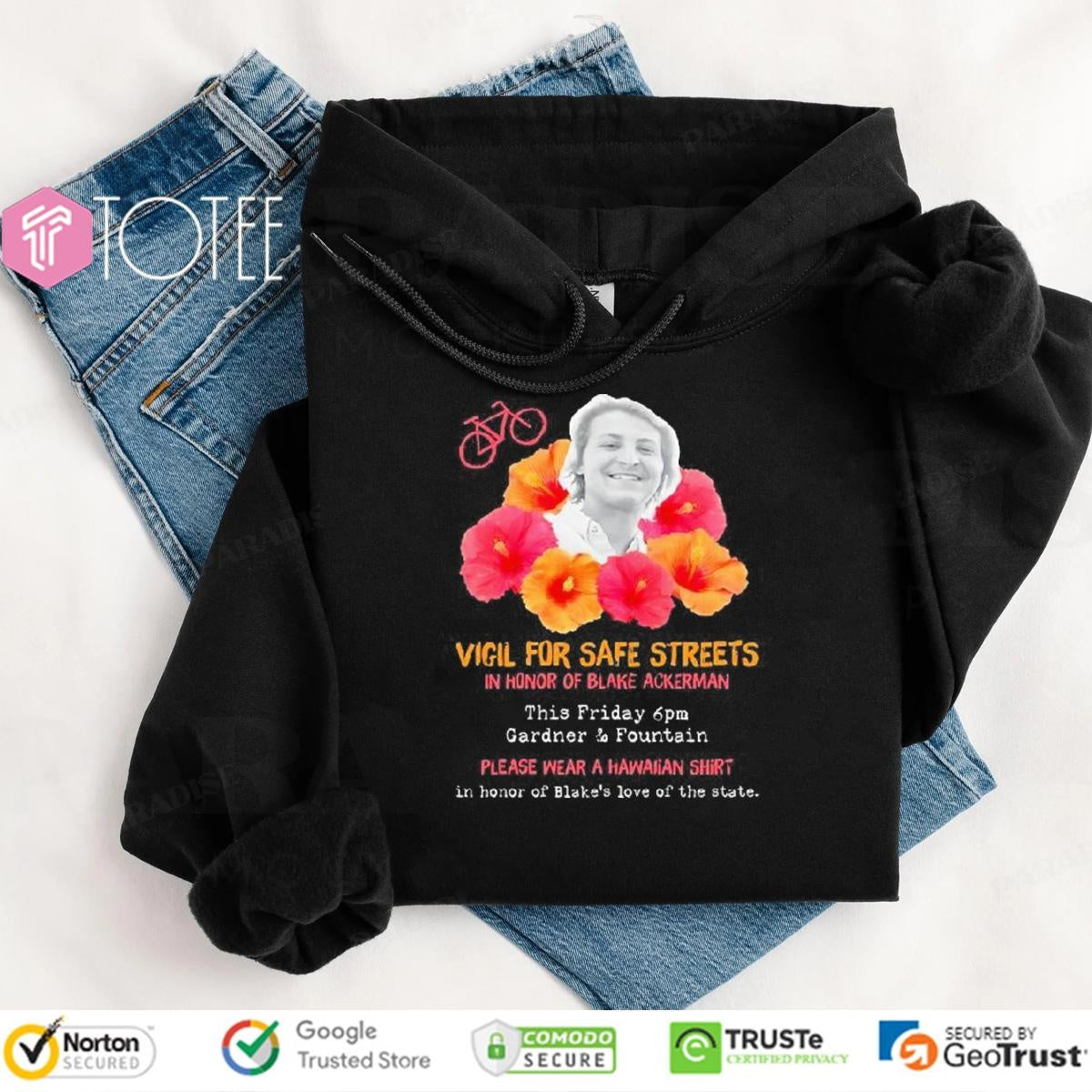 Vigil For Safe Streets In Honor Of Blake Ackerman Hawaiian T-shirt