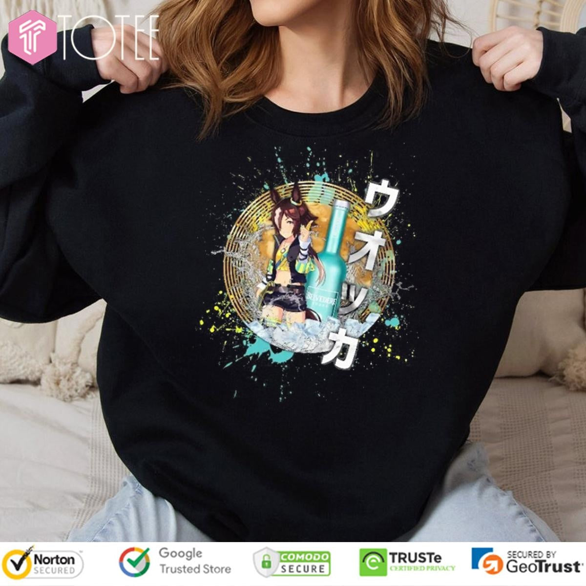 Vodka Uma Musume Pretty Derby Belvedere Vodka Anime T-shirt
