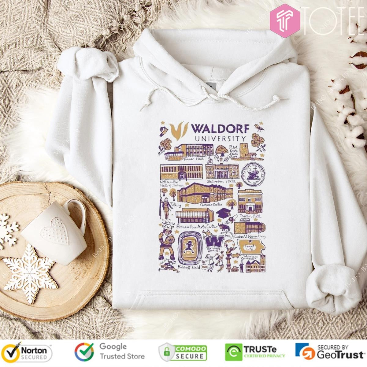 Waldorf University Art Illustration T-shirt