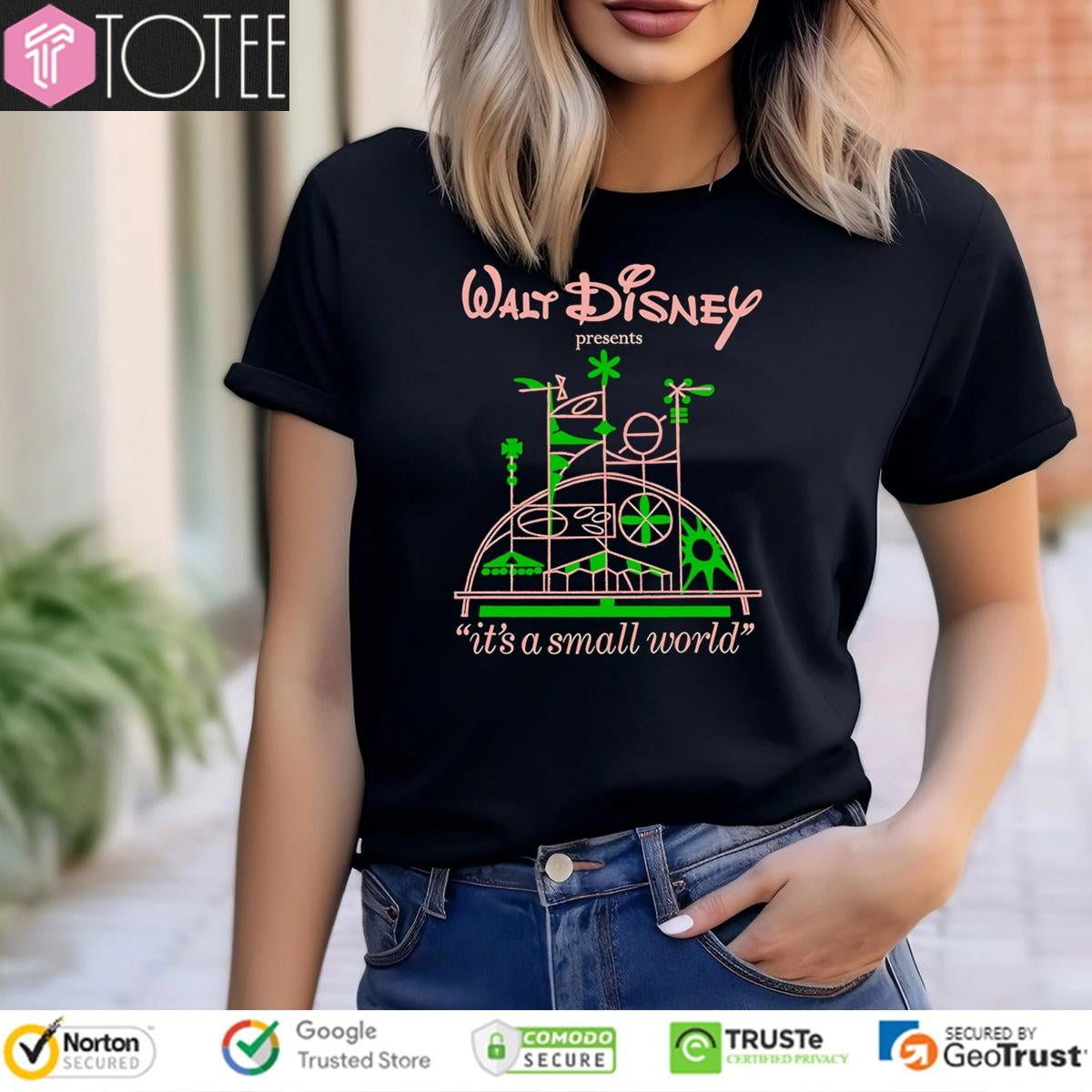 Walt Disney Presents Its A Small World T-shirt