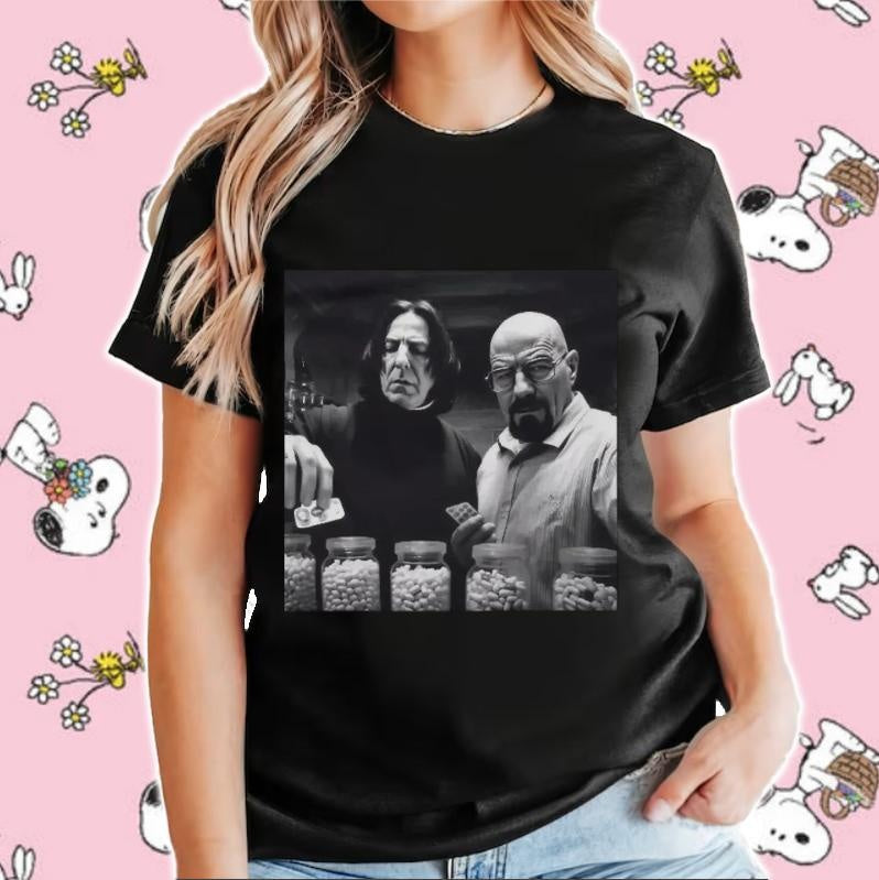 Walter White Severus Snape Harry Potter T-shirt
