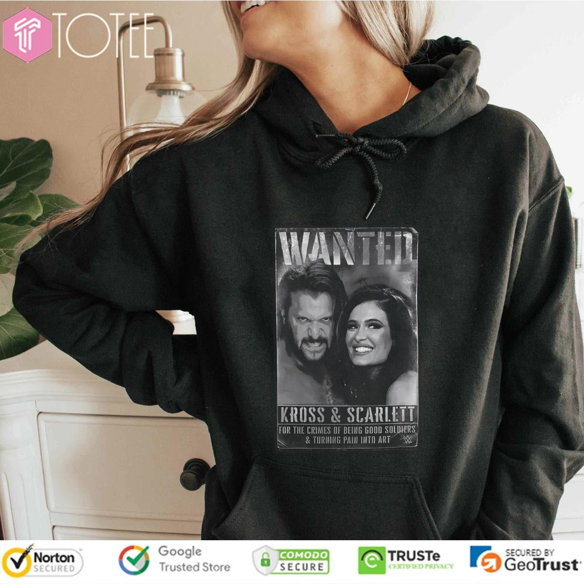 Wanted Kross And Scarlett Wwe For The Crimes Of Being Good Soldiers T-shirt