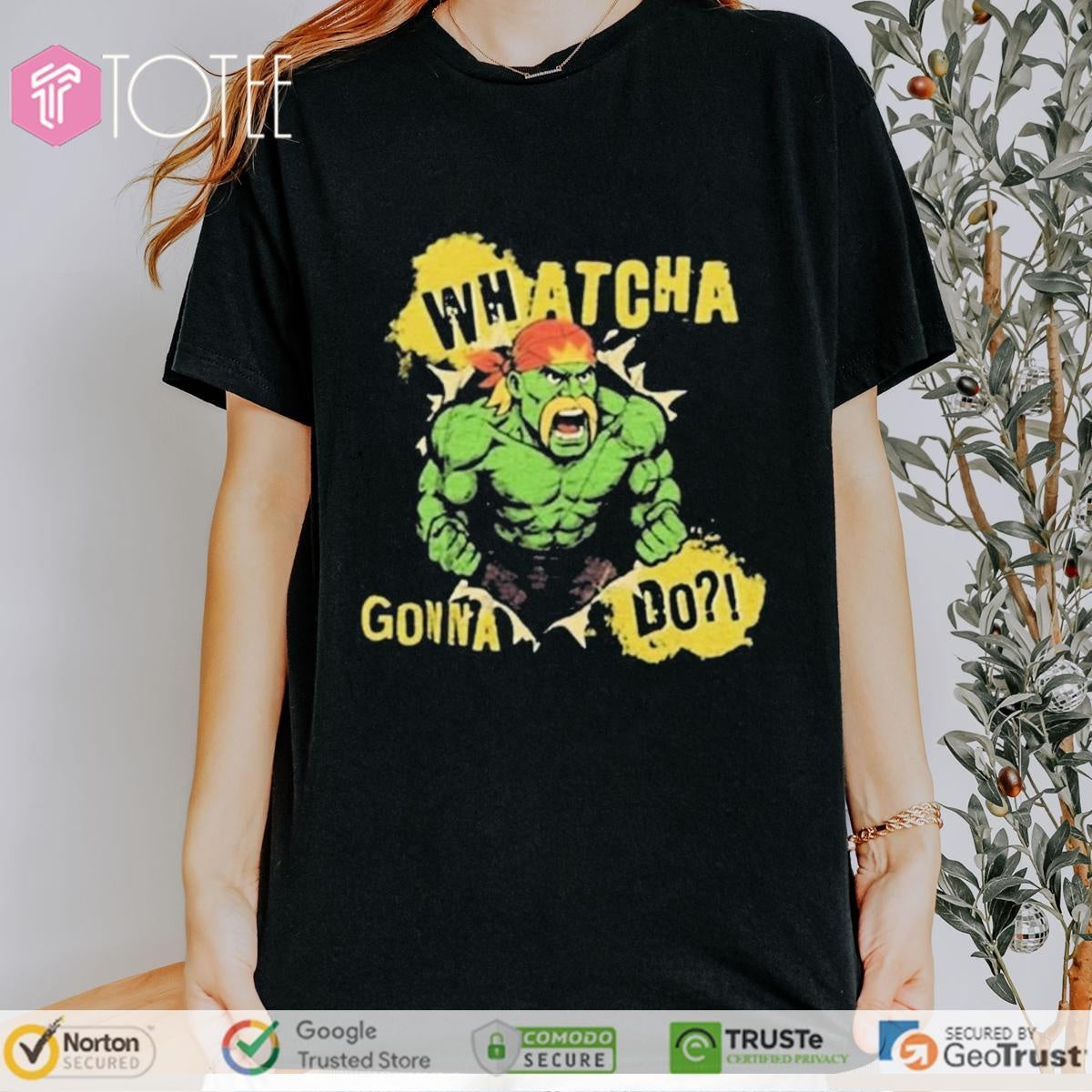 Whatcha Gonna Do Hulk Marvel X Hulk Hogan T-shirt