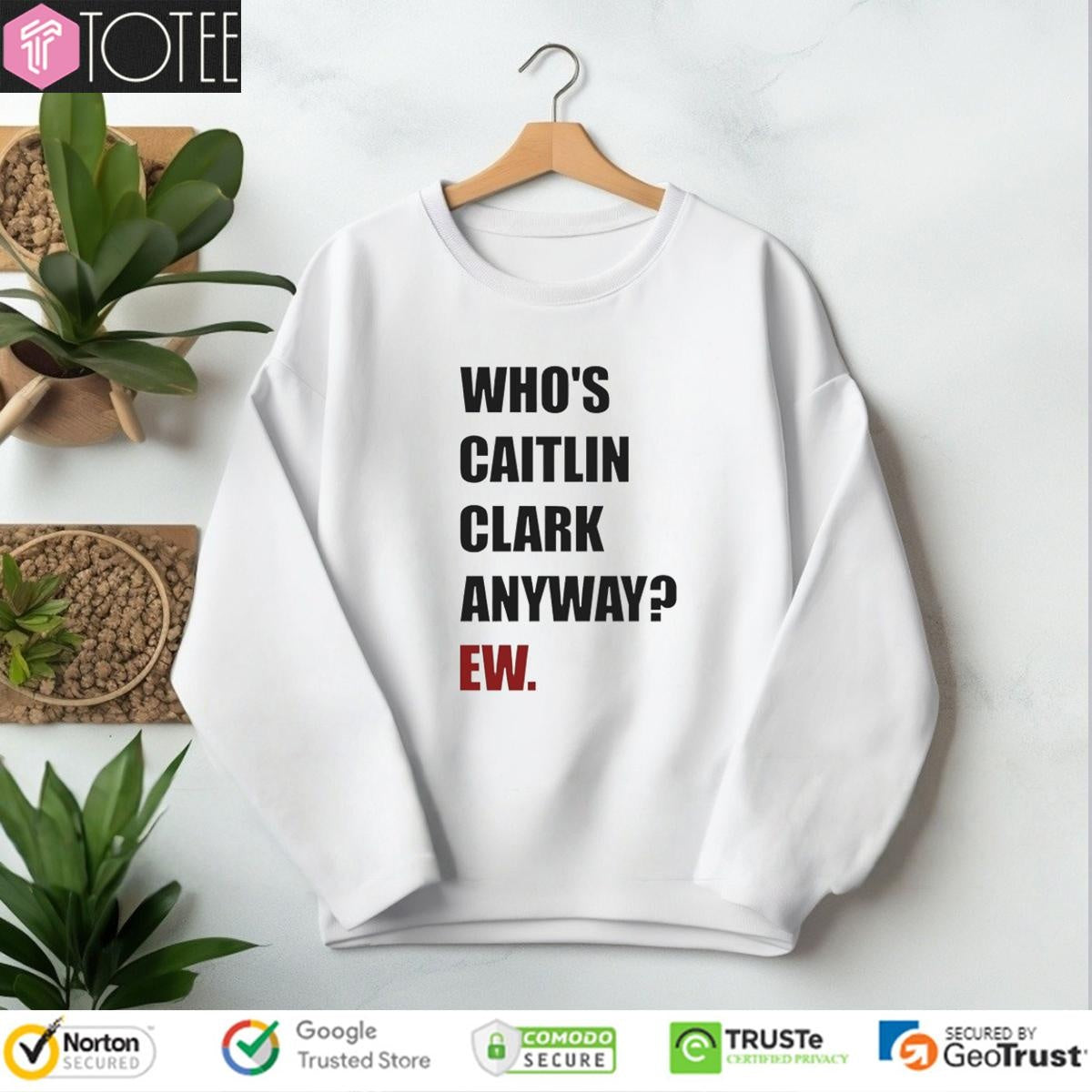 Whos Caitlin Clark Anyway Ew Indiana Fever Vs Dallas Wings Wnba Game T-shirt
