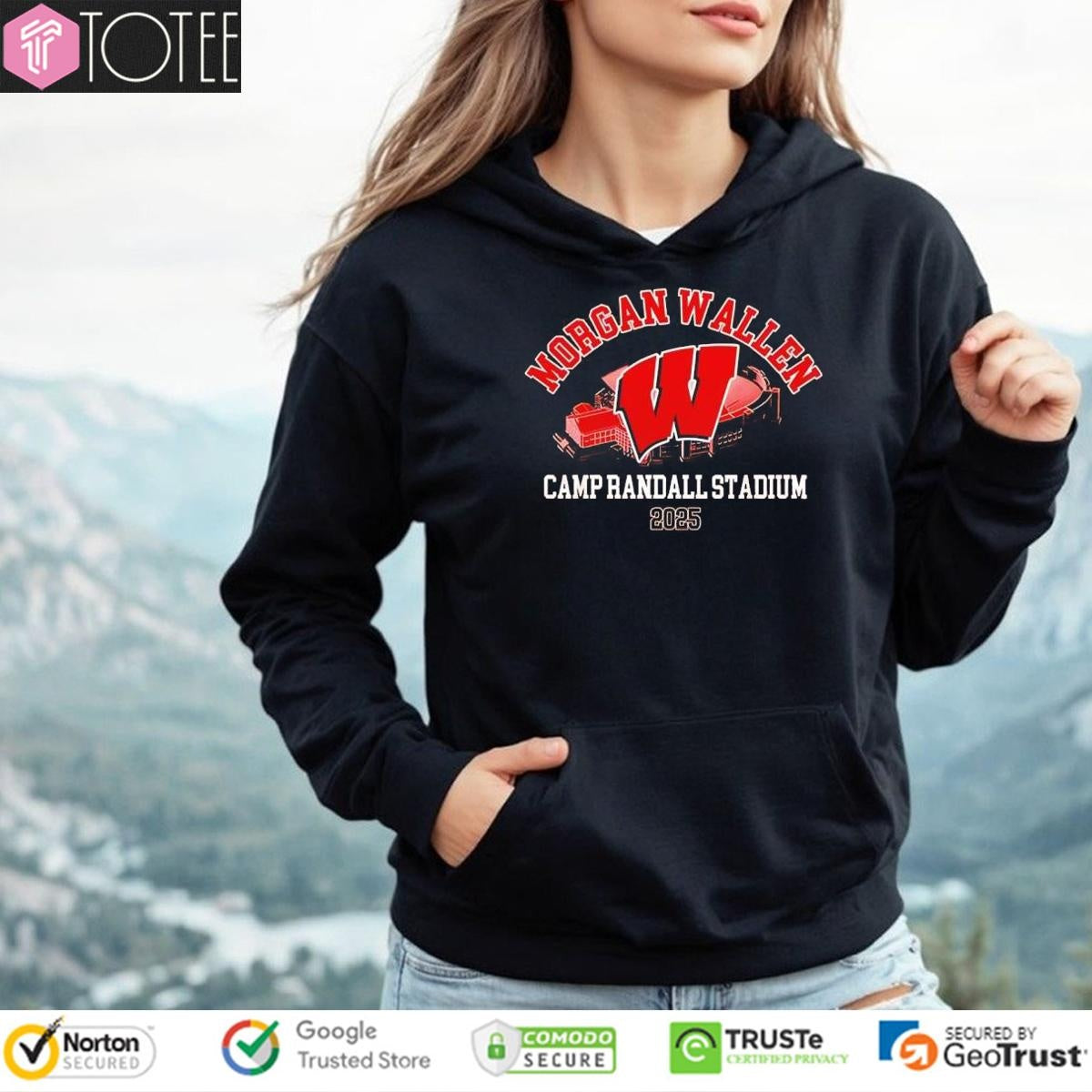 Wisconsin Badgers X Morgan Wallen Tour 2025 T-shirt