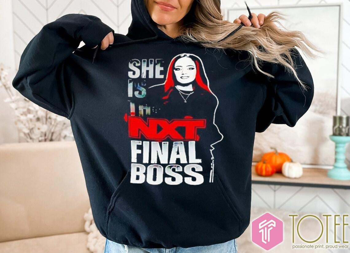 Wrestling Ava She Is The Nxt Final Boss T-shirt