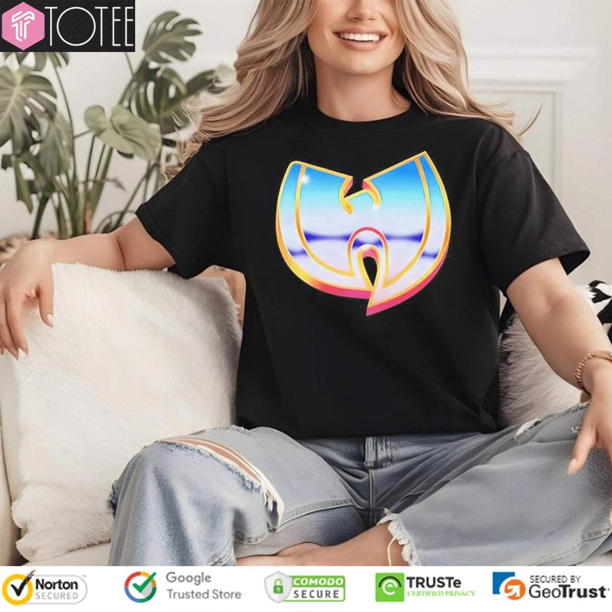 Wumania Parody Wu Tang Logo T-shirt