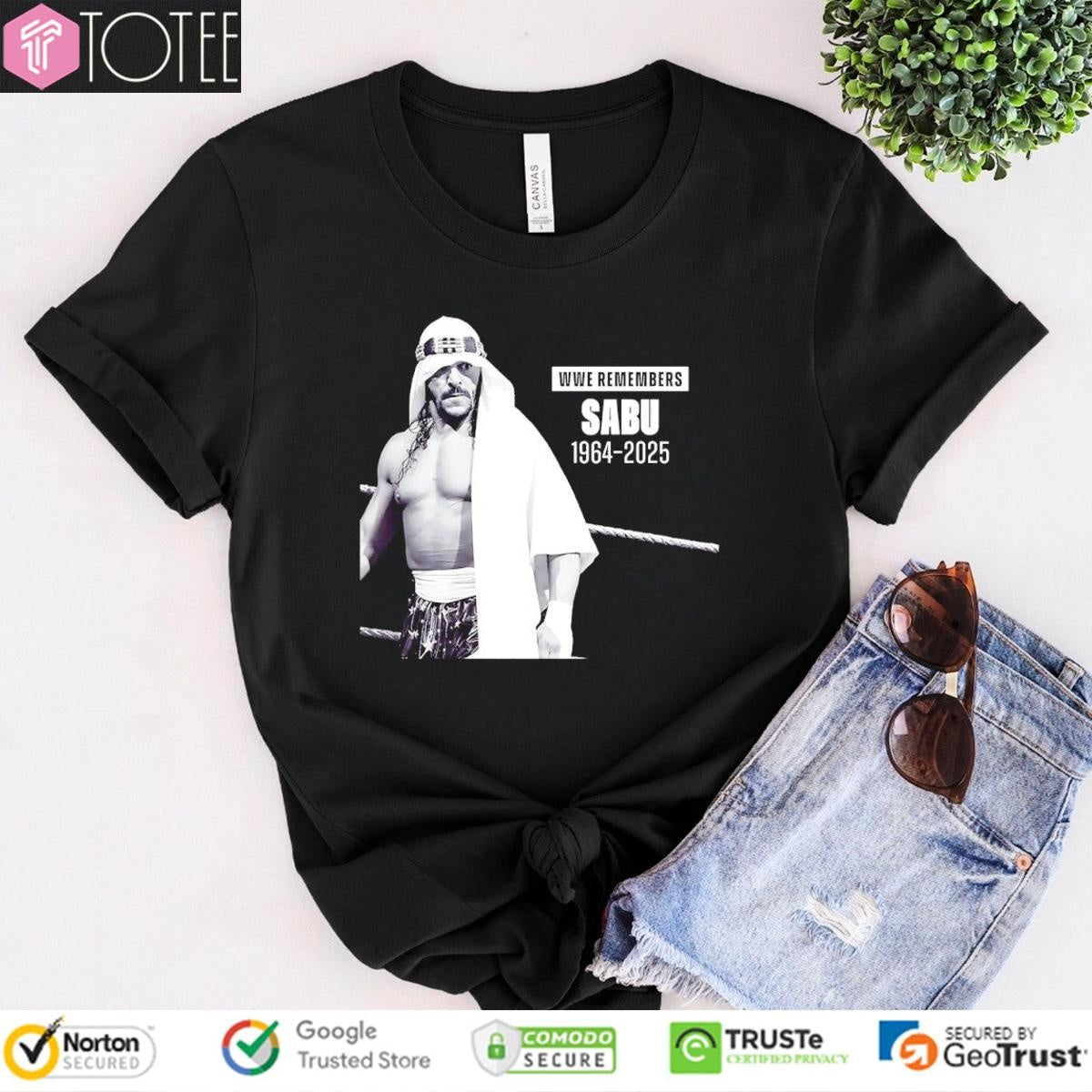 WWE Remember Sabu 1964-2025 T-shirt