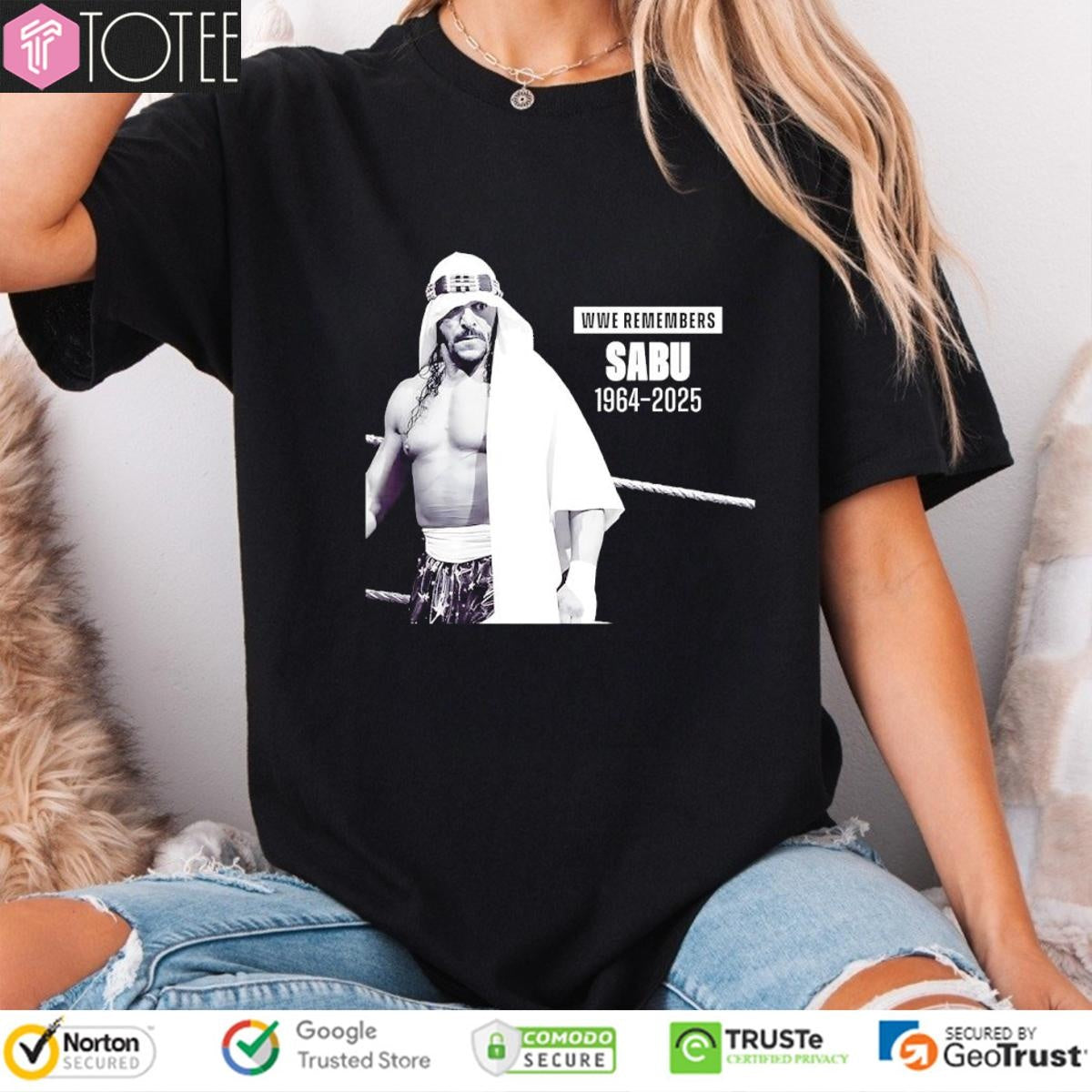 WWE Remember Sabu 1964-2025 T-shirt