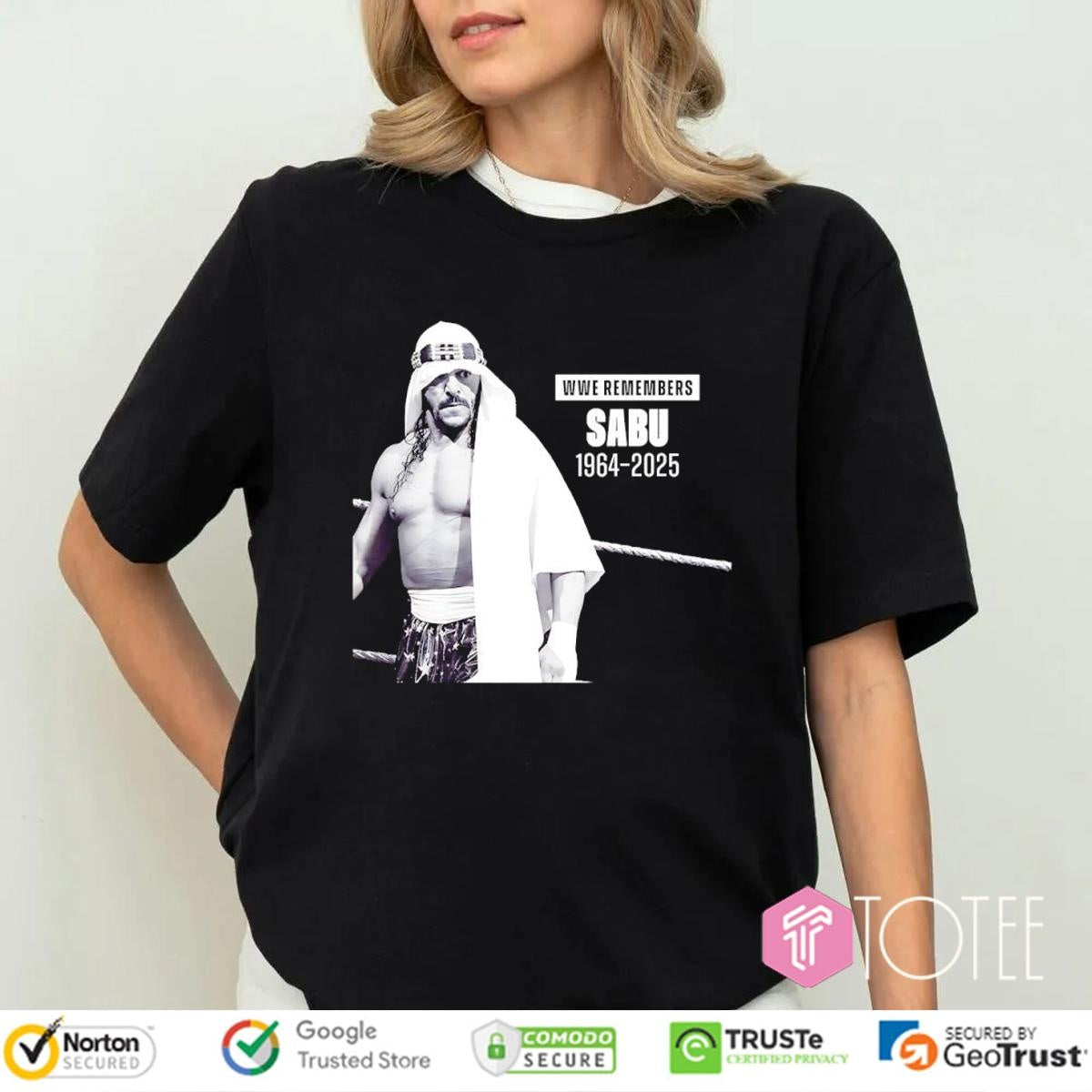 WWE Remember Sabu 1964-2025 T-shirt