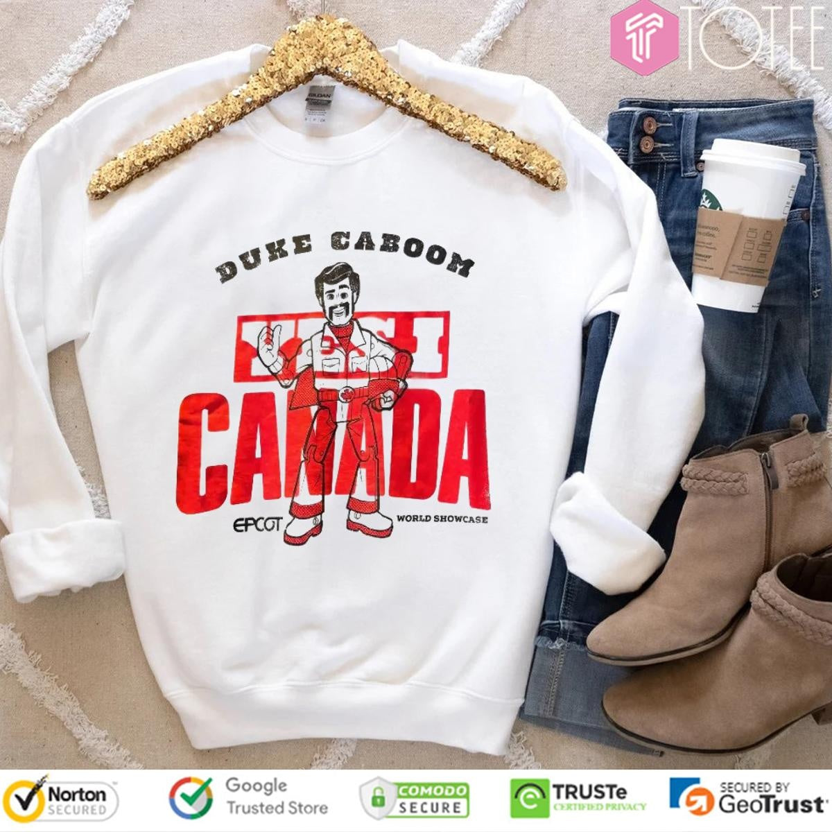 Yes I Canada Epcot World Showcase Duke Caboom T-shirt