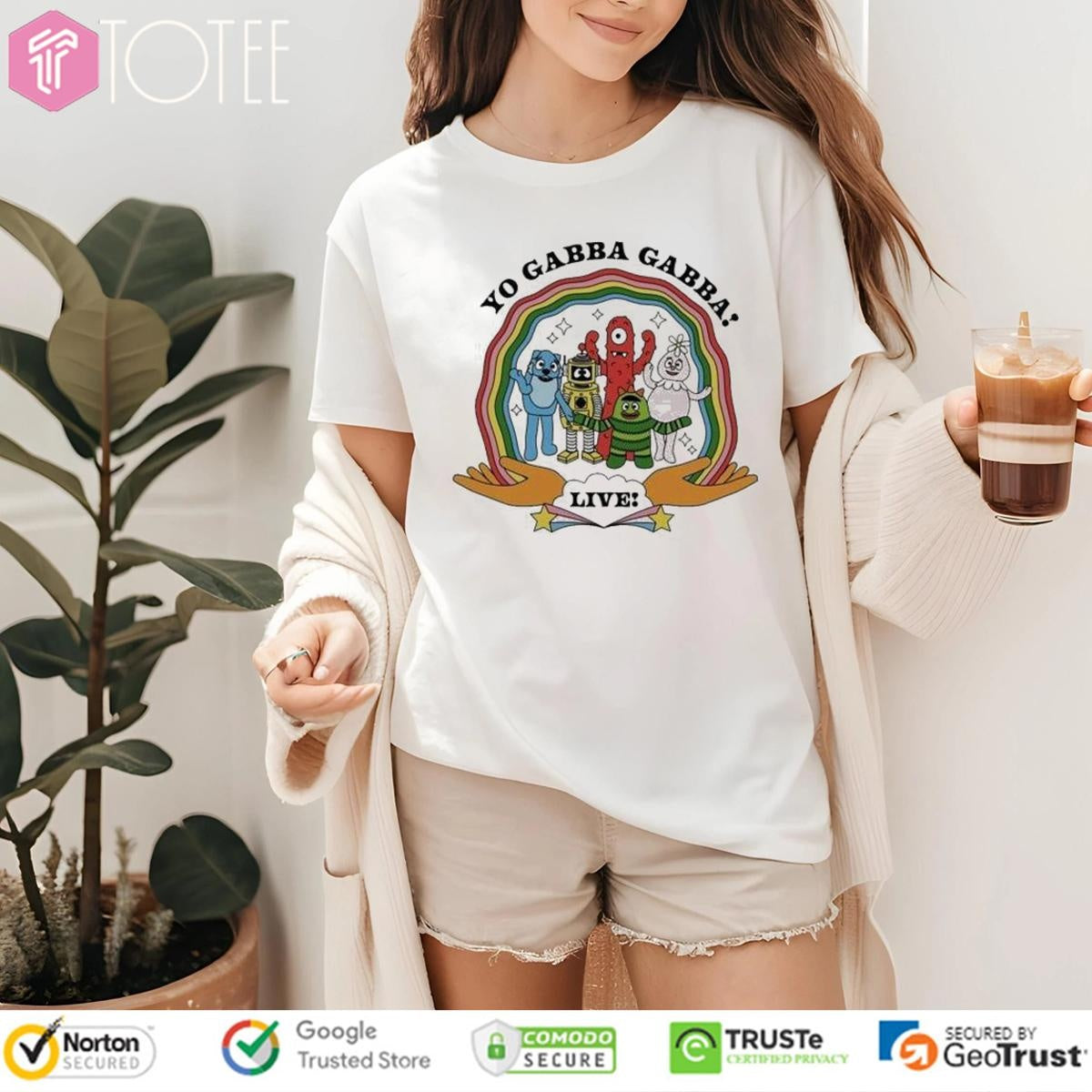 Yo Gabba Gabba Under The Rainbow Ygg Live T-shirt