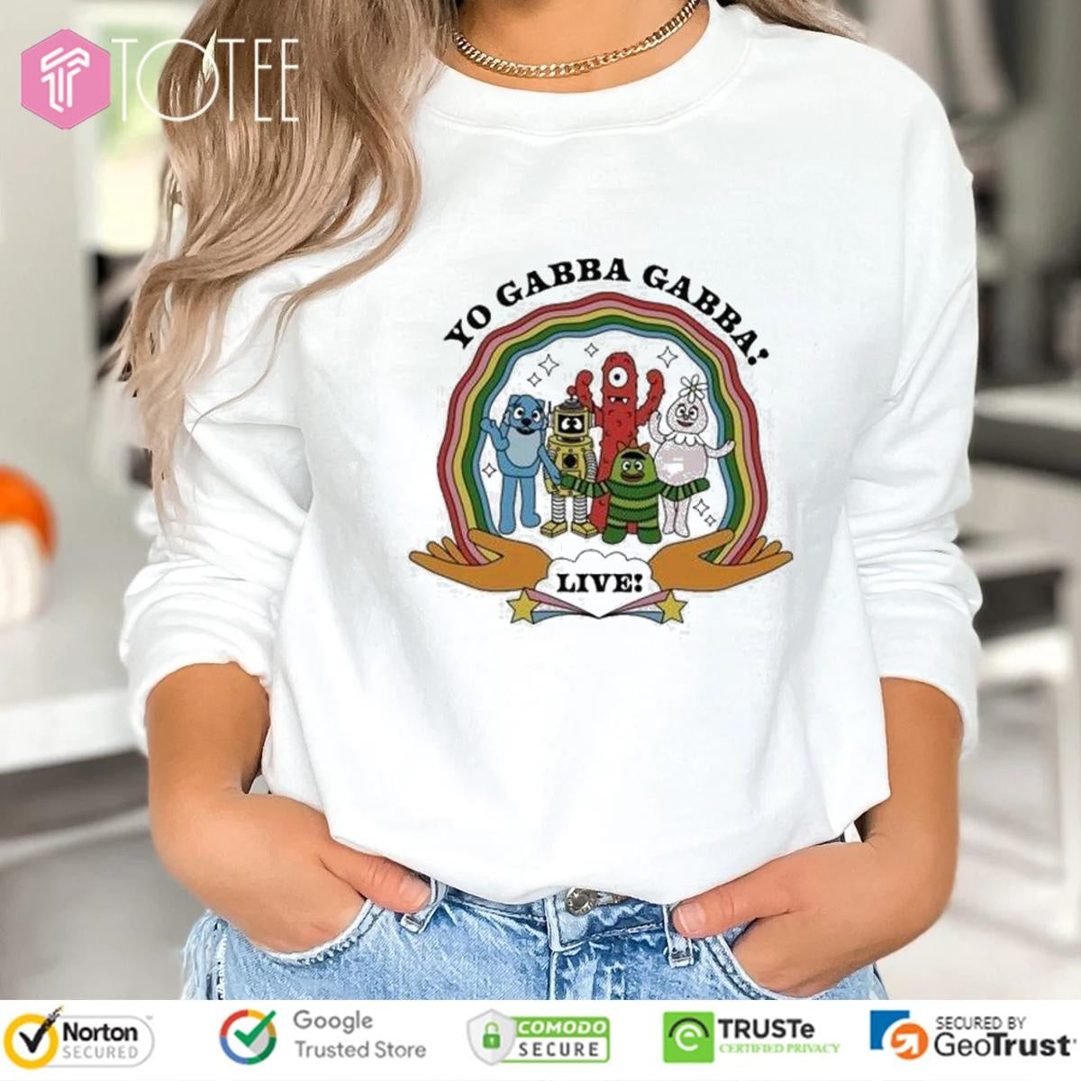 Yo Gabba Gabba Under The Rainbow Ygg Live T-shirt