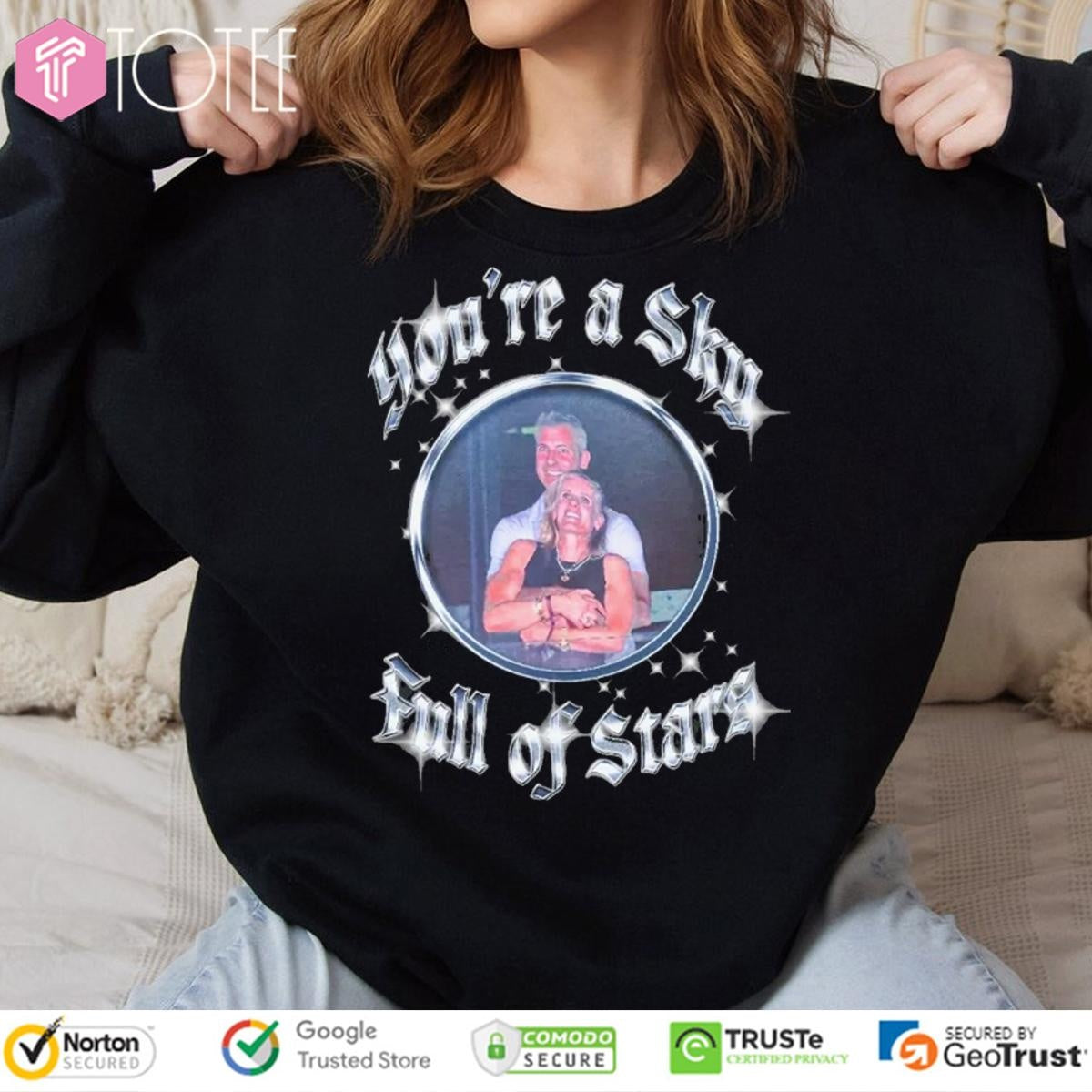Youre A Sky Full Of Stars Ceo-Hr Affair Coldplay Concert Couple T-shirt