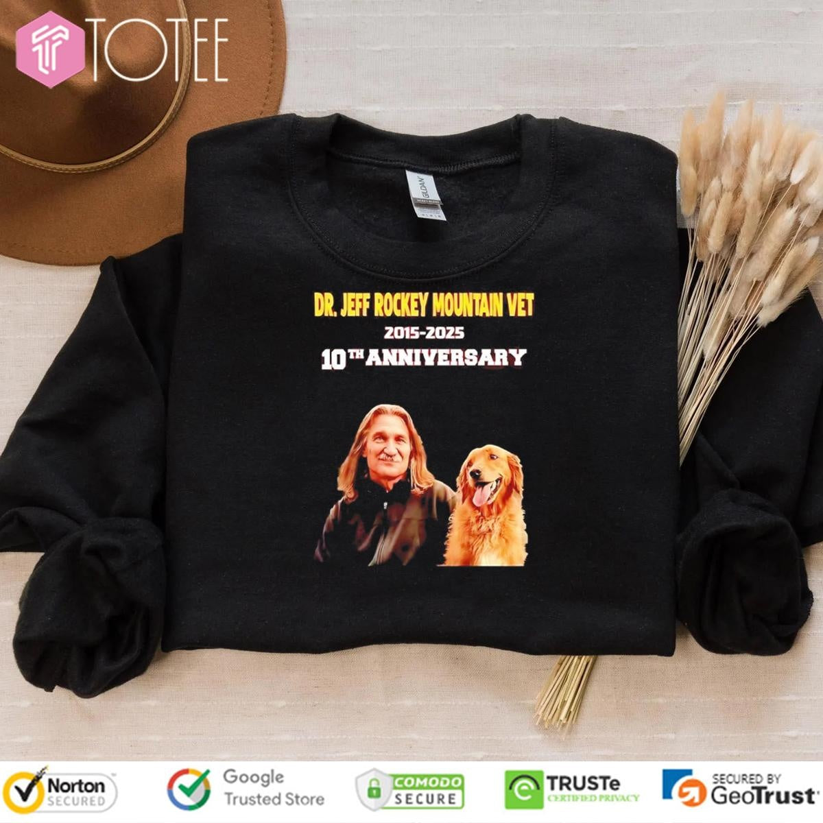 10Th Anniversary Dr. Jeff Rocky Mountain Vet 2015-2025 Signature T-shirt