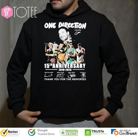 15Th Anniversary 2010-2025 One Direction Liam Payne Signatures T-shirt
