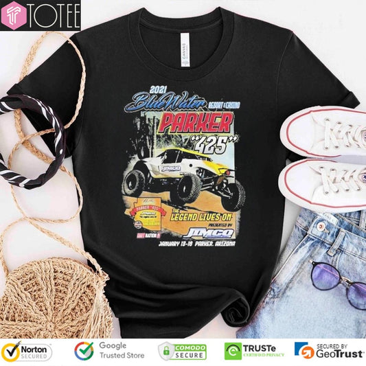2021 Bluewater Parker 425 The Legend Lives On T-shirt