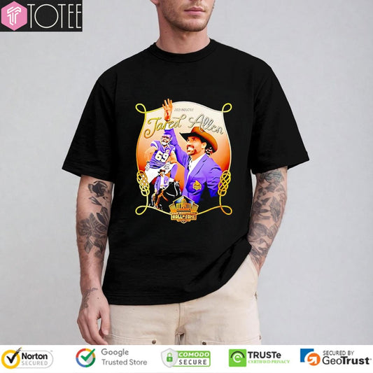 2025 Inductee Jared Allen Kevin O Connell Hall Of Fame T-shirt