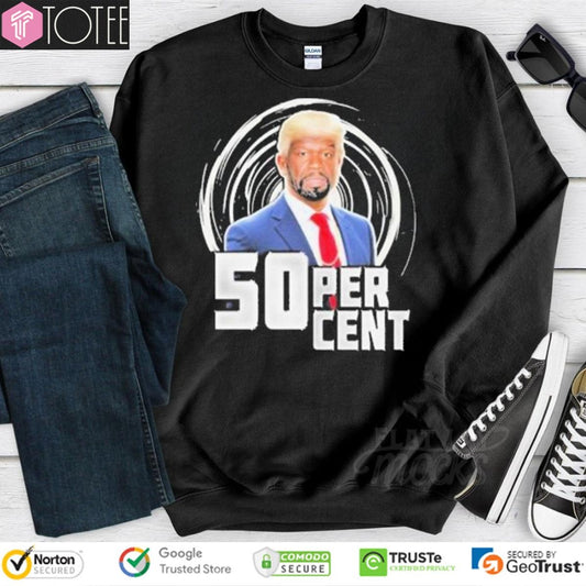 50 Percent Donald Trump X 50 Cent T-shirt