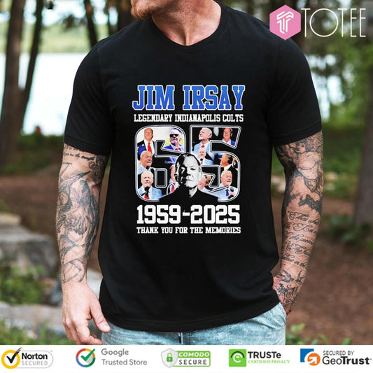 65 Years 1959-2025 Jim Irsay Legendary Indianapolis Colts T-shirt