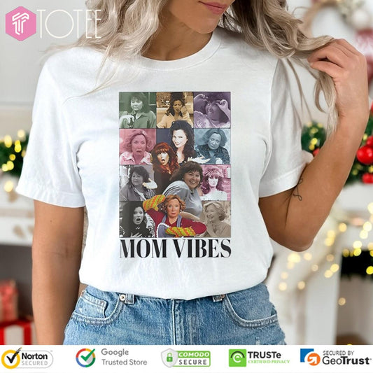 90S Mom Vibes Tv Mothers Day Ver Eras Tour T-shirt