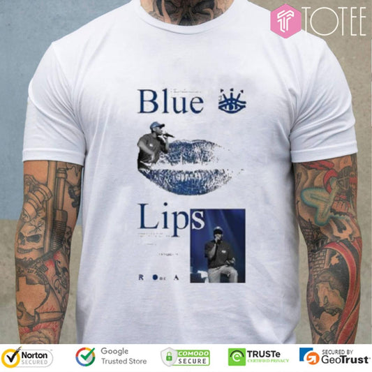 A State Of Realization An Abstract Knows Only As Blue Lips T-shirt
